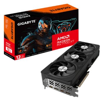 Gigabyte Radeon RX 7700 XT Gaming OC – Carte graphique AMD 12 Go GDDR6, HDMI & DisplayPort