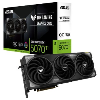 Carte graphique NVIDIA GeForce RTX 5070 Ti – 16 Go GDDR7, PCIe 5.0, HDMI & DisplayPort