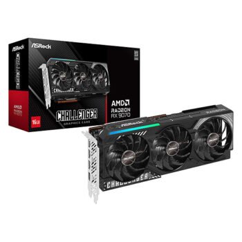 Carte graphique AMD Radeon RX 9070 XT Challenger – 16 Go GDDR6, HDMI 2.1b & 3× DisplayPort 2.1b